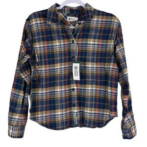 Alpine Design Multicolor Plaid Button-Up Shirt